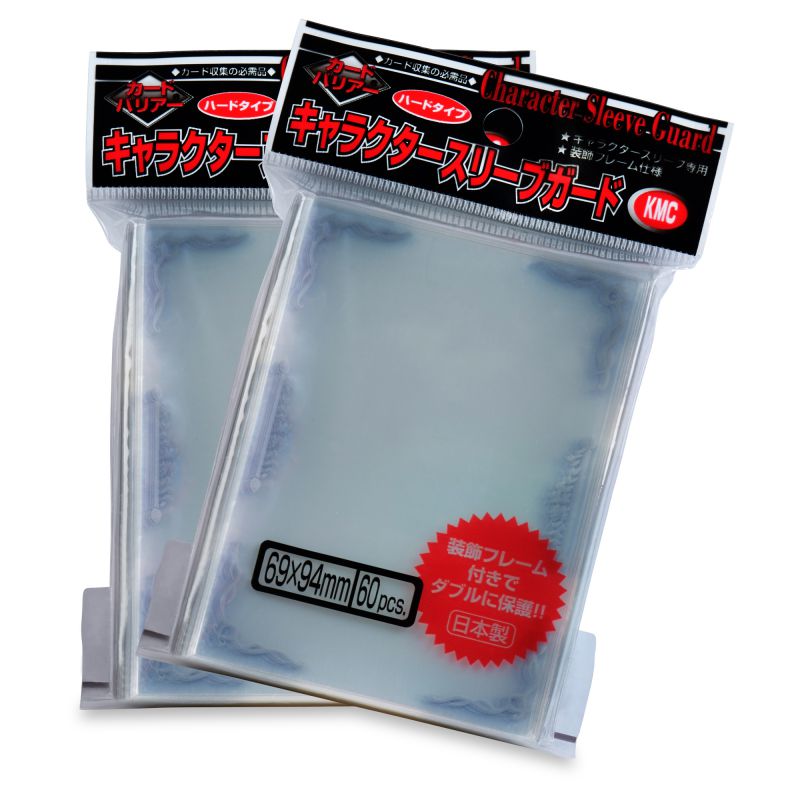 Character Guard Over Sleeves Silver Scroll