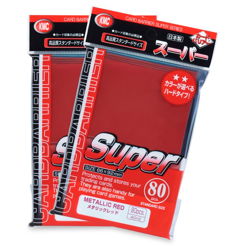 Super Series Red KMC Sleeves USA Super Series Red KMC Sleeves USA