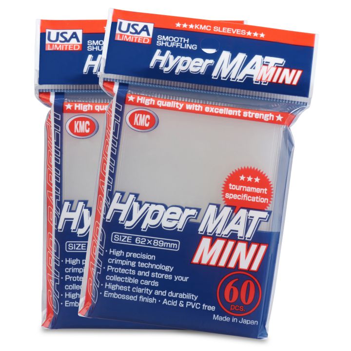 Jual Kmc Hyper Mat Clear Standart Card Sleeves 80pcs (pokemon, Mtg) Di Jual Kmc Hyper Mat Clear Standart Card Sleeves 80pcs (pokemon, Mtg) Di