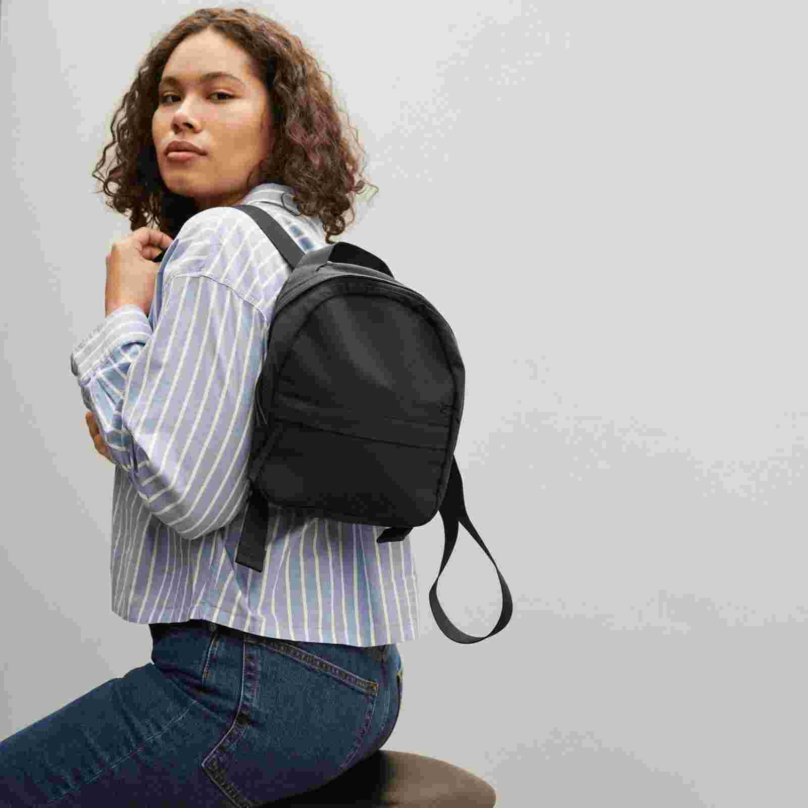 New season modern black backpacks